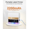 Phomemo Label Printer -M260 Address Label Maker Machine with Tapes,Bluetooth