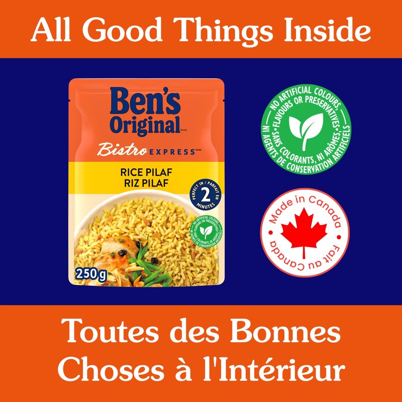 BEN'S ORIGINAL BISTRO EXPRESS Pilaf Rice, Long Grain Rice and