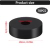 Aoyswuz Pack of 70 Rubber Washers Rubber Buffer 20 x