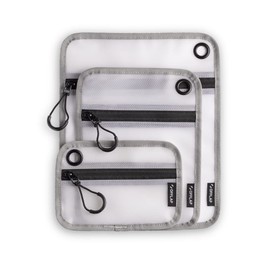 OFFLAP QuickSeek Packs Quick Seek Pax Bike Travel Accessory Bag Set of 3 Sizes, GRAY