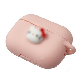 Cartoon Case for Airpods Pro 2nd Generation 2022,Seadream Kawaii Silicone Protective Cover 3D Cute Cat Animal Character Case Cover with Metal Keychain Compatible with Airpods pro 2nd