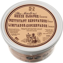 General Pencil 103-BJ The Masters Brush Cleaner and Preserver Tub, 24-Ounce