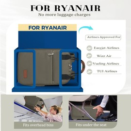 Designed for Ryanair Cabin Bags 40x20x25 Underseat Hand Luggage Bag Carry on Travel Backpack Cabin Size Small Under Seat Cabin Bag Flight Rucksack for women