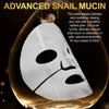 Advanced Snail Mucin Glass Glow Hydrogel Face Masks - 4pcs，Collagen