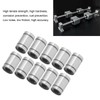 10Pcs Linear Motion Bearing Alloy Steel 6mm ID 12mm OD