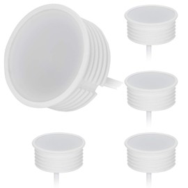 HCFEI 5x LED Module Flat Dimmable 5 W 230 V 120° for GU10 Recessed Spotlight, Warm White 3000 K, Ceramic Housing