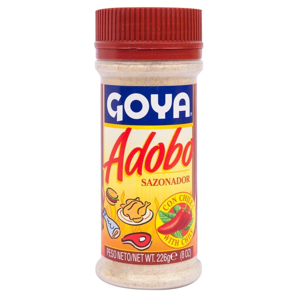 Goya 3819 Adobo con Picante, Adobo hot, Chile, Pique, 8 oz (226 g)