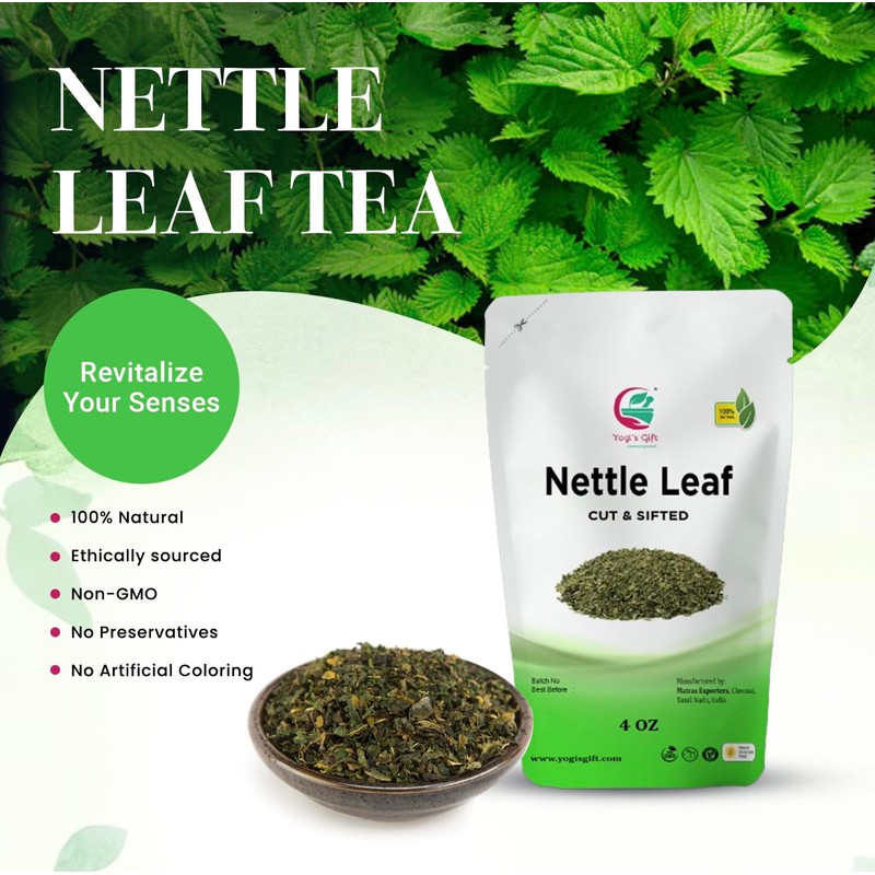 Nettle Leaves Dried 4 oz | Nettle Leaf Tea |