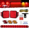 Gonice Complete LED Trailer Light Kit, Super Bright Submersible Boat