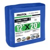 Protol 12x20 Feet Super Heavy Duty Tarp 8 Mil Blue-