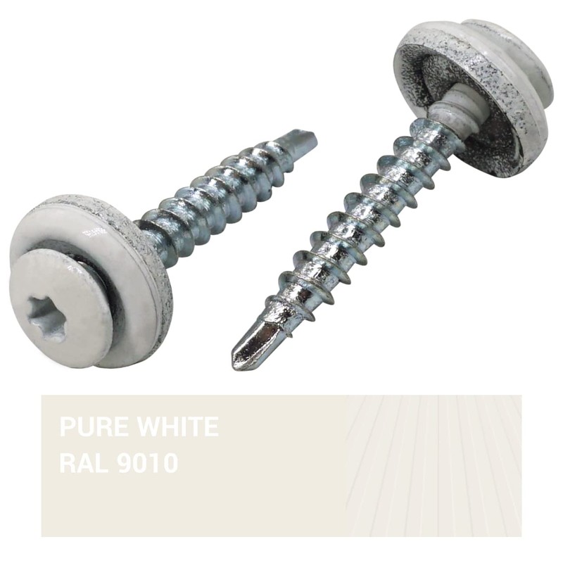 SKIR'CO Pack of 25 Roofing Screws 4.8 x 35 mm