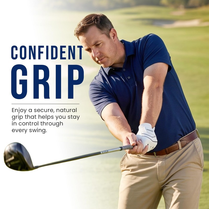 khanna Golf Glove for Men, Left Hand Right Golf Gloves