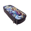 Doragonboru Pen Case, Large Capacity, Pencil Case, Multi-functional, Stylish, Leather,