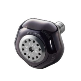 LIVRE 10524 PT48 Daiwa (L), LIVRE BJ, POWER Handle, Brown (IP) & Titanium