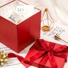 RUSPEPA Medium Birthday Gift Box with Lids, Ribbon and Tissue
