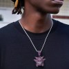 MIZETLI Cubana Cadena Dijes Gengar Hip Hop Collares Y Cadenas