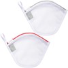 LEC Mask Washing Net, Pack of 2 (For 3D Masks),