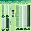 Metal Moss Poles for Climbing Plants, D-Shape Sphagnum Moss Pole