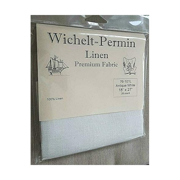 Wichelt Permin Premium Linen Cross Stitch Fabric 18" x 27"