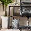 Mind Reader Mesh Trash Can, Waste Paper Basket, Square, Office,