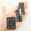 ITROLLE 2PCS 50x36x2mm Black Lift Off Hinge Stainless Steel 304