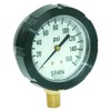 SPAN LFS-210-2000-G-KEMX LFS-210-KemX Series Liquid Filled Industrial Pressure Gauge with