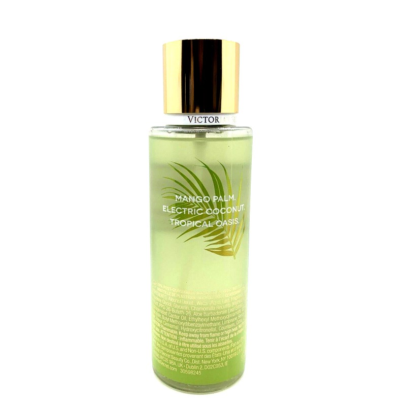 New Victoria's Secret PALM LAGOON Fragrance Mist MANGO ELECTRIC COCONUT