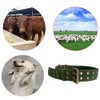 Cattle Collar Thick Canvas Cow Neck Strap Adjustable Nylon Thickened
