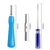 EXSEK Triwing Screwdriver, 3.8mm 4.5mm Gamebit Screwdriver Security Bit Screw