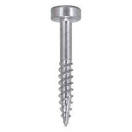 Trend Pocket Hole Screws for Hardwoods, 25mm Long, Pack of 500, Fine Self-Cutting Threaded Square Drive Screws, PH/6X25/500