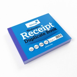 Silvine Carbonless Duplicate Receipt Book - Numbered 1-100 with index sheet (102 x 127mm)