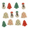 Buttons Galore 60+ Assorted Christmas Buttons for Sewing & Crafts