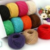 16 Rolls Colorful Twine String, Jute Twine,Twine String For Wrapping,