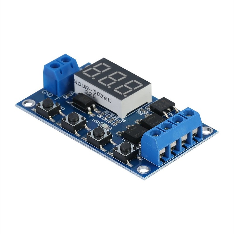 DC 5V-36V Time Delay Relay Module, Timer Relay, Delay Switching