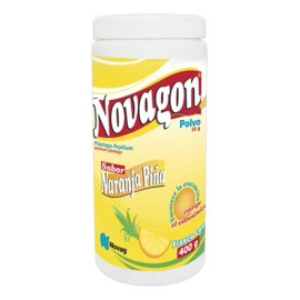Novagon Polvo Sabor Naranja-piña 35 G, 1 Frasco 400 G                                                                                                 