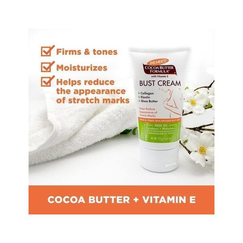 Palmer's Cocoa Butter Formula Bust Cream With Vitamin E, 4.4-Ounce