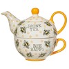 Sass & Belle Busy Bees Teapot for One