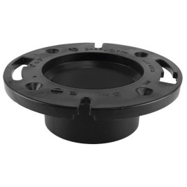 NIBCO *NIBCO 4 in. x 3 in. ABS SPG X SPG HUB CLOSET TOILET FLANGE BLACK FREE SHIPPING