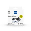 ZEISS Lens Wipes, 50 count, Pack of 50
