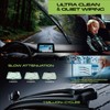 TOSTMOLT 3pcs Front+Rear Direct Fit Windshield Wiper Blades Compatible With
