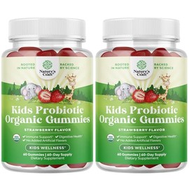 Natures Craft Gomitas Probióticas Orgánicas Niños Veganas Omg Inmunidad Salud Digestiva Probióticos Orgánicos Suaves 2500 Millones Ufc