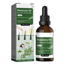 Natural Rosemary Mint Scalp And Hair Strengthening Oil
