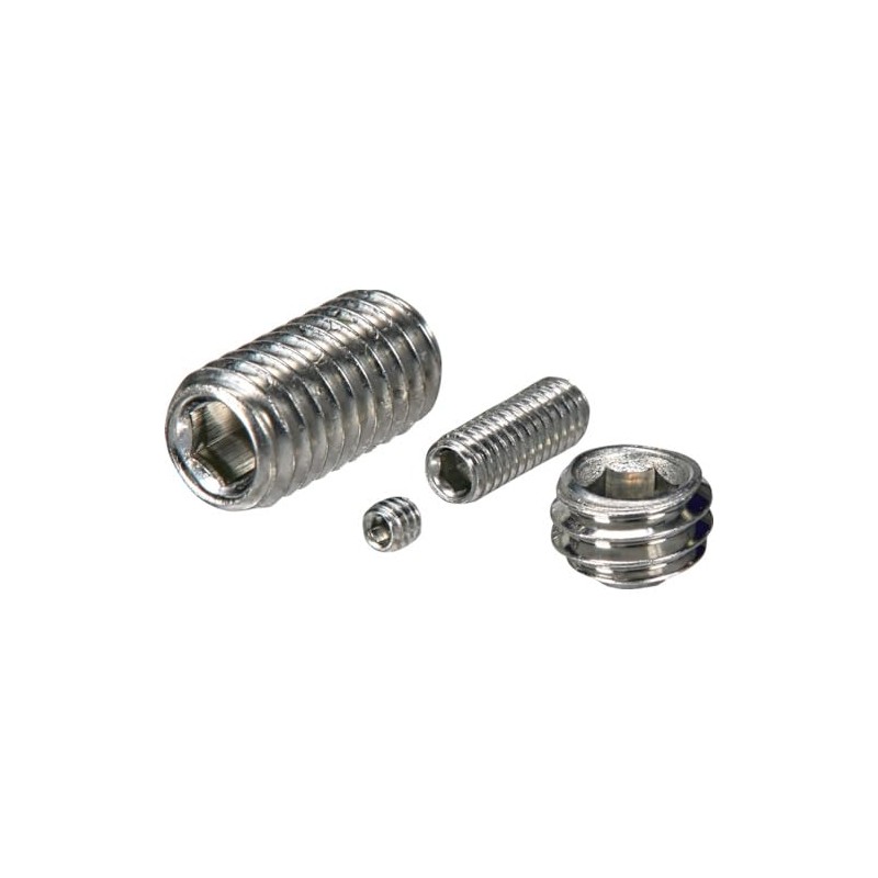 TRUSCO F001-00305 Hex Socket Set Screw, Stainless Steel M3 x