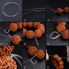 42ft Clear Bead Cord Crystal Elastic Stretchy Bracelet String for