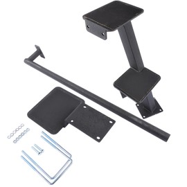 GLOSSY AUTO PARTS 3 Step Boat Trailer Step for Universal Bass Boats Pontoon Boats Hunting Boats Replacement for 3”-3.5” Tongues Only