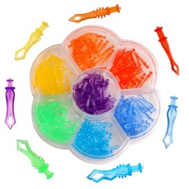 210 cuñas de plástico dental, cuñas de diamante dental, autoclave, plástico médico, desechables, interdentales, materiales de restauración, herramienta de odontología, kit de 7 tamaños