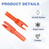 PATIKIL Archery Arrows Nocks 4.2mm, 12 Pack Plastic Insert Arrow