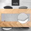 smøla Design Table Runner Grey Felt I 100 x 30