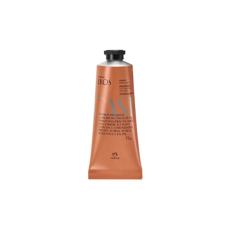 Pack 3 Crema De Manos Natura Ekos 75g Castaña Pitanga