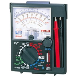 GuliTech Japan Sanwa SP-18D/SP-20/SP-21 Analog Multitesters/Drop Shock Proof Meter(SP-18D)